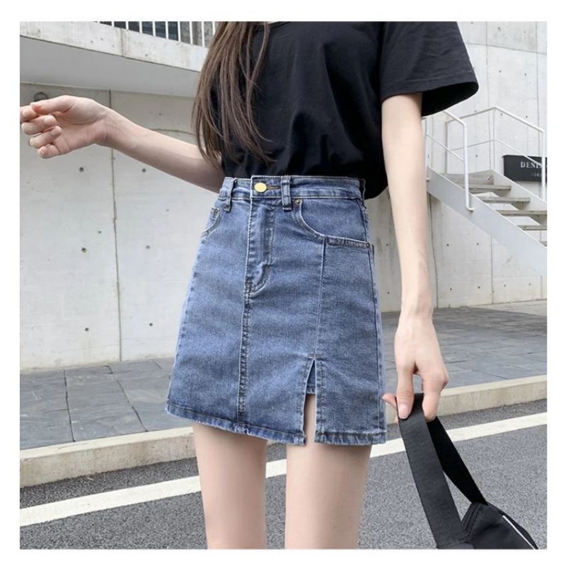 CHÂN VÁY CHỮ A, CHÂN VÁY XẺ GẤU