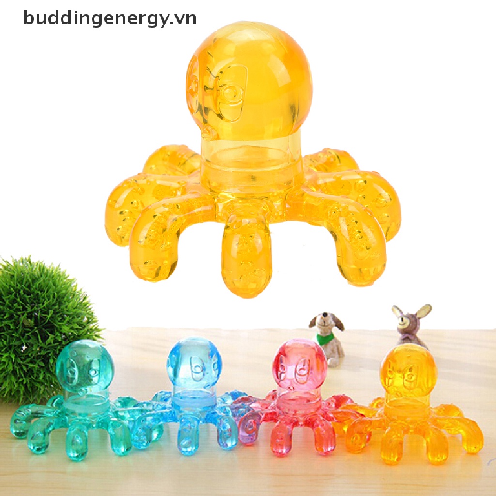 (Hàng Mới Về) Dụng Cụ Mát Xa Lưng / Cổ Hình Bạch Tuộc