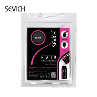 Phấn phủ tóc SEVICH 500g làm dày tóc thưa che hói đầu