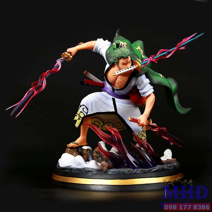 [MHĐ] Mô hình Figure Santoryu Zoro Wano Ver - One Piece