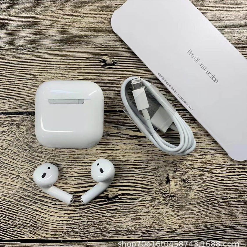 💥BẢO HÀNH 1 NĂM💥 Tai nghe bluetooth không dây mini Pro4 5.0, đổi tên, pop up, mẫu mới bass siêu trầm | BigBuy360 - bigbuy360.vn