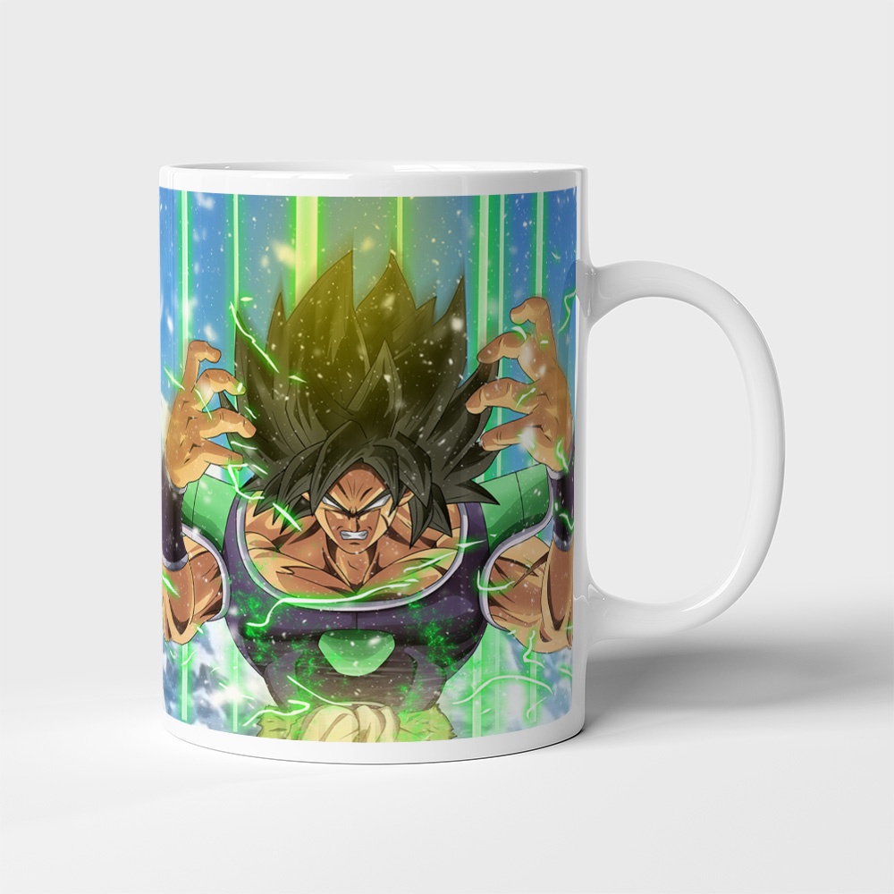 Cốc uống nước Anime, ly in hình DRAGON BALL SUPER BROLY - Mẫu 1. Nhận in theo yêu cầu