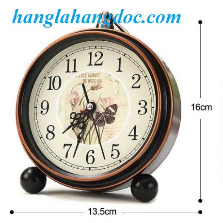 [Mã LIFEBKA5 giảm 10% tối đa 1 Triệu đơn 500k] Đồng hồ để bàn phong cách Vintage, cổ điển pha lẫn hiện đại