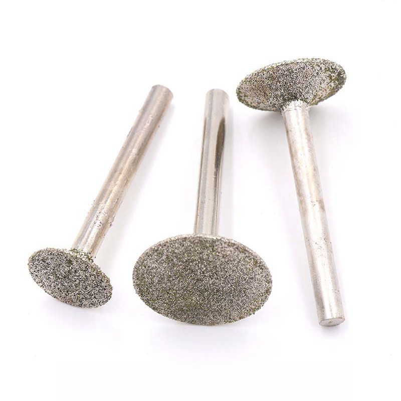 MŨI MÀI KIM CƯƠNG 6 LY PHI LỚN: 25MM CHUYÊN DỤNG KHẮC ĐÁ CẢNH, TƯỢNG LỚN