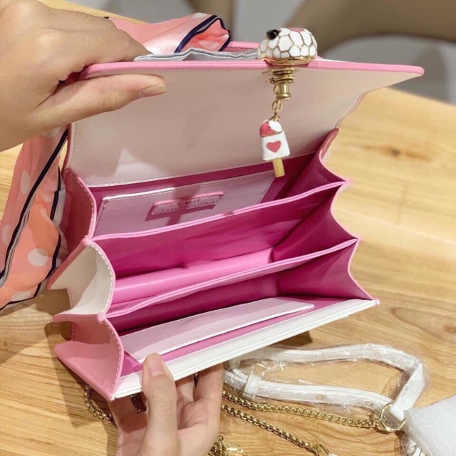 Túi đầu rắn kèm khăn lụa quấn Emo - Bvlgari