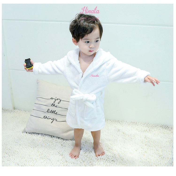 Áo choàng tắm cho bé A05 - Thương hiệu Hinata Nhật Bản