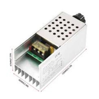 Dimmer 6000W, điều khiển tốc độ động cơ 220VAC