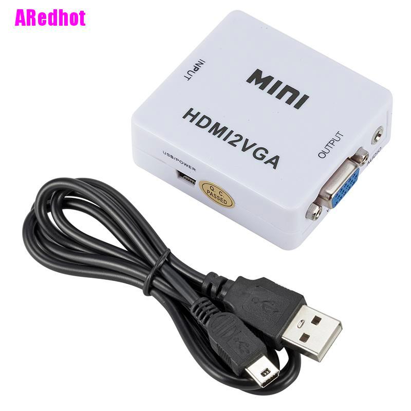 Bộ Chuyển Đổi Vga Sang Hdmi Full Hd Video 1080p Cho Pc Laptop Dvd Hdtv