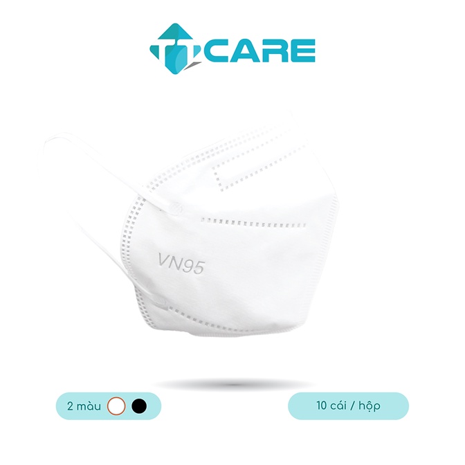 Khẩu Trang Y Tế VN95 PRO TTCARE 5 Lớp kháng khuẩn, bụi mịn, vi khuẩn hiệu quả