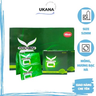Bao cao su gia đình ok hương bạc hà - Hộp 144 cái