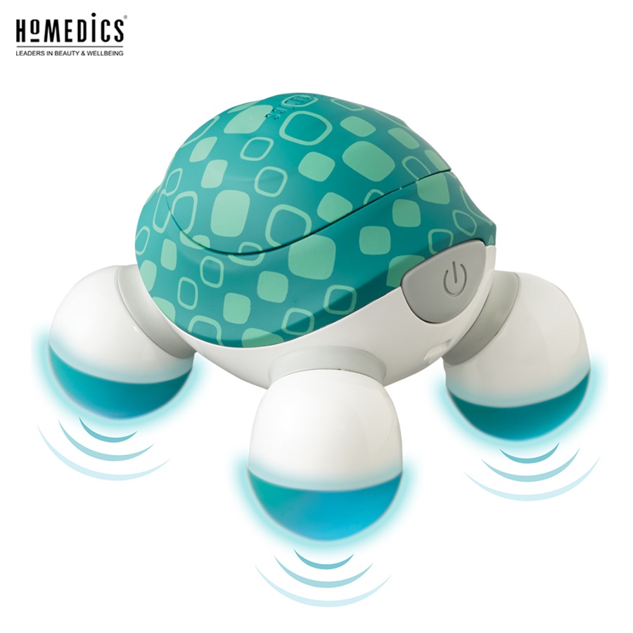 Máy Massage cầm tay Mini Turtle 3 đầu Homedics NOV-60 | Chức năng rung giúp thư giãn , loại bỏ mệt mỏi sau ngày làm việc