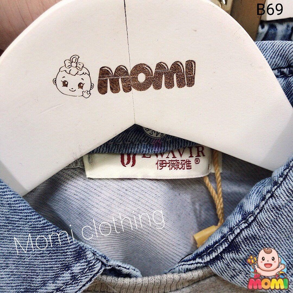 Set nỉ jean sơ mi cổ giả dành cho bé trai - B69 - CAM KẾT HÀNG QUẢNG CHÂU NHƯ HÌNH