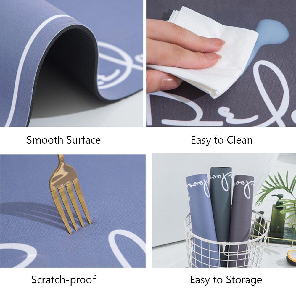 Thảm lót cửa chùi chân Nhanh Khô Kích Thước 60x40cm Tiện Dụng Cho Gia Đình