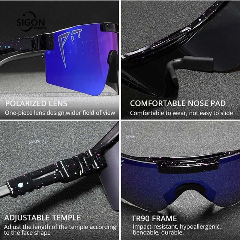 KíNh RâM đI Xe đạP KíNh MáT PhâN CựC ChốNg Tia Uv400 DàNh Cho Nam Và Nữ