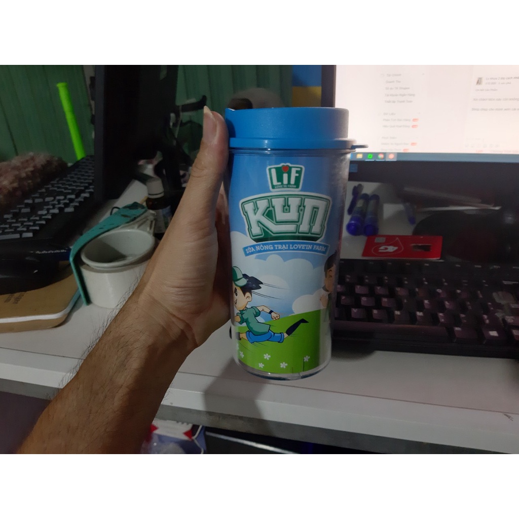 Ly nhựa 2 lớp cách nhiệt KUN ĐCBĐ