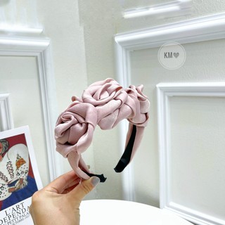 Phu kiện tóc 💛 Cài tóc hoa hồng cao cấp , Bờm tóc hàn quốc