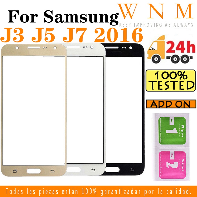 Màn Hình Cảm Ứng Cho Samsung Galaxy J3 J5 J7 2016 J310 J510 J710 Màn Hình LCD Bên Ngoài Mặt Trước Kí
