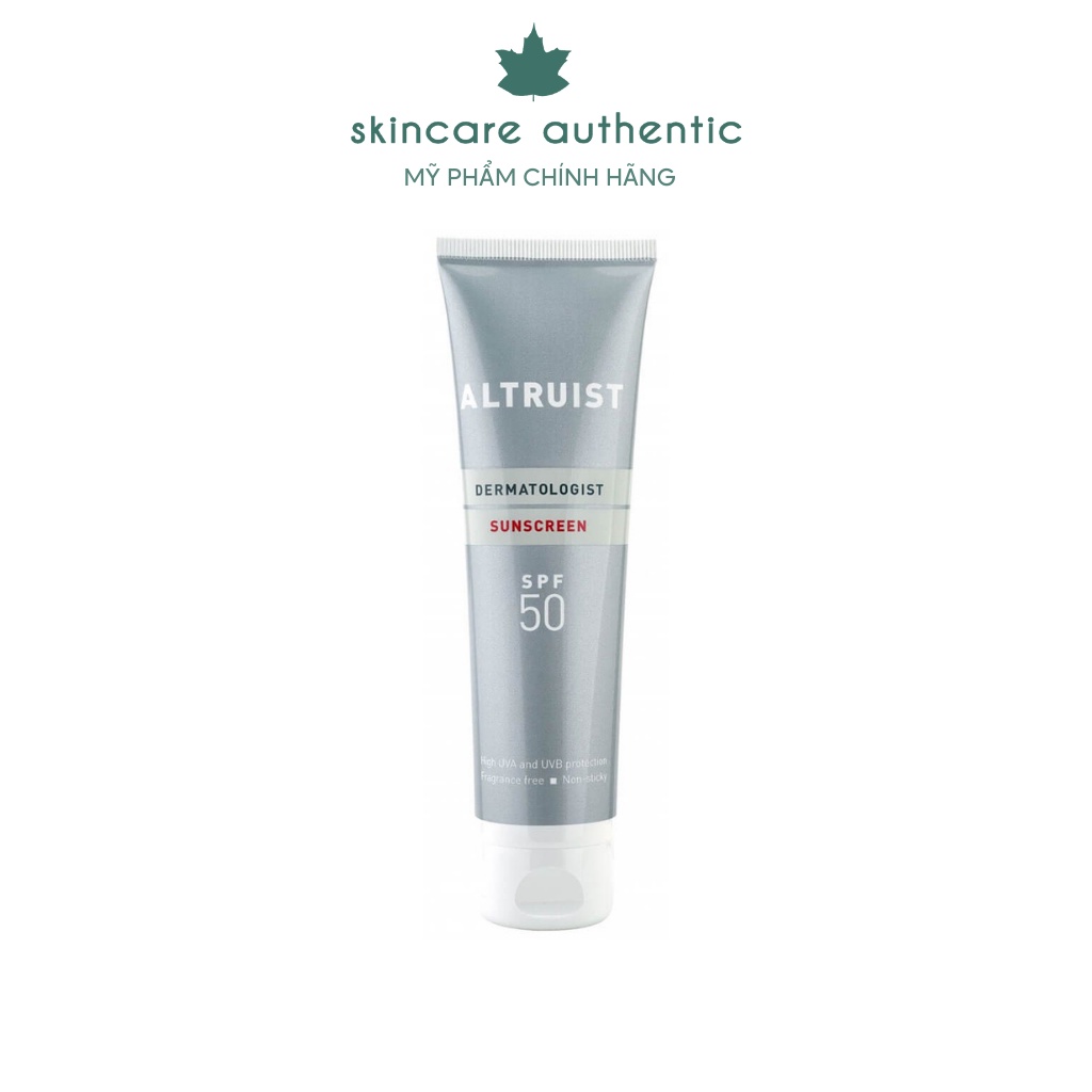 Kem Chống Nắng Altruist Dermatologist Sunscreen SPF 50 - 100ml