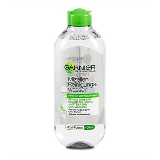 Nước tẩy trang Garnier Micellar Cleansing water 400ml Pháp, Dành cho da dầu mụn,da nhạy cảm,da khô - Green Store