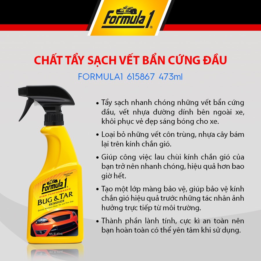 Chất tẩy sạch vết bẩn cứng đầu và nhựa đường 615867