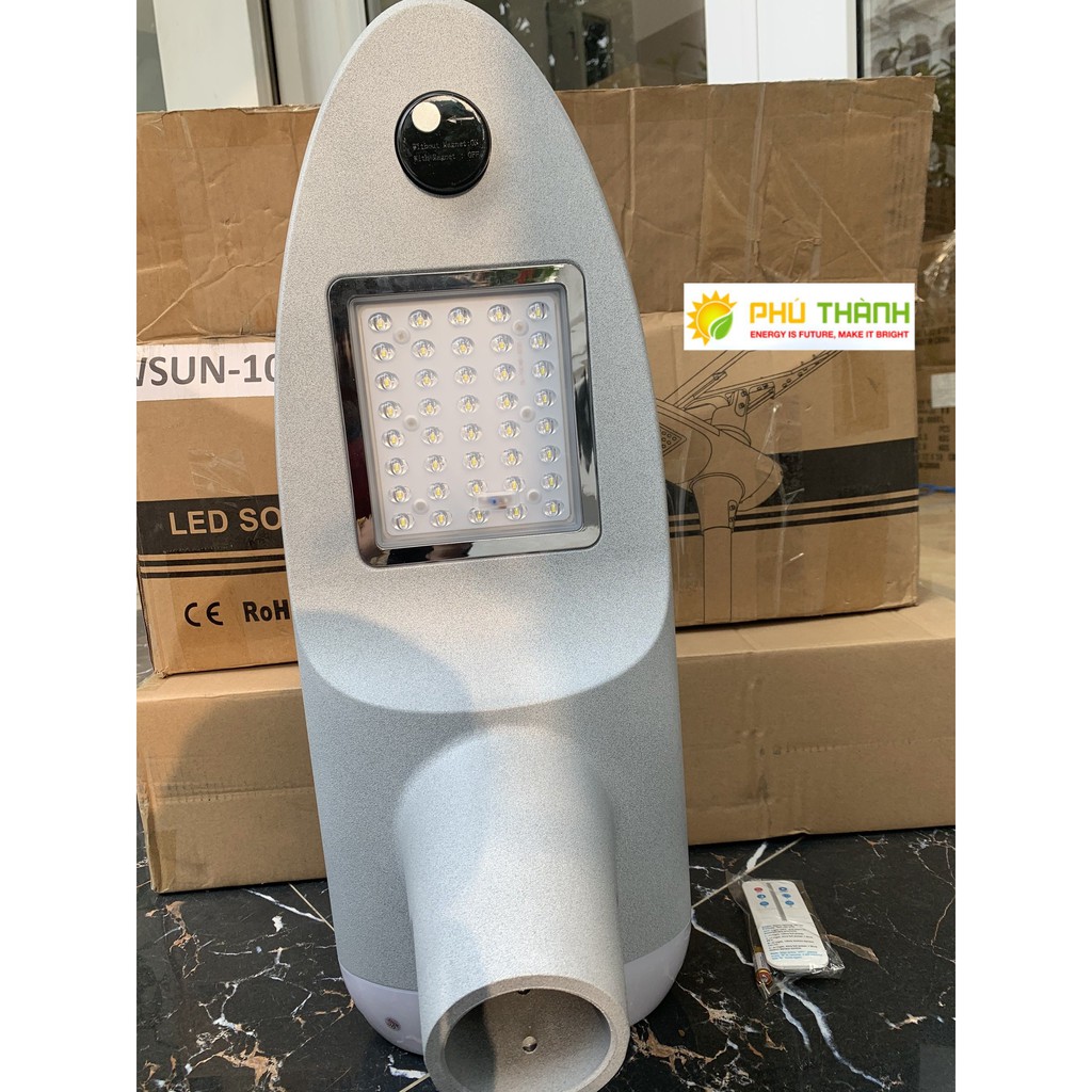 Đèn năng lượng mặt trời BOSUN 100W công suất thực - Bosunlight - dòng cao cấp