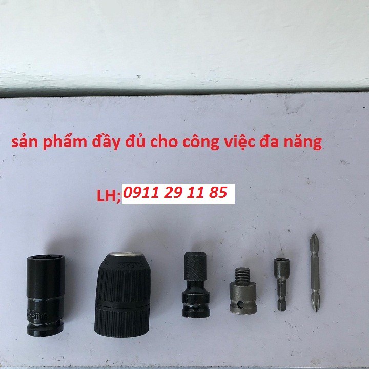 Máy siết bulong 88v - máy siết bulong 88v kèm bộ phụ kiện