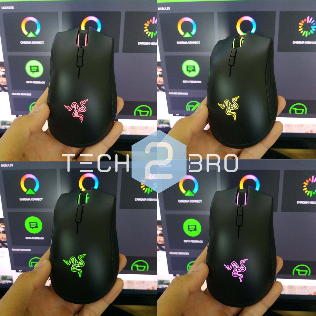 CHÍNH HÃNG RAZER - Razer Mamba Wireless 2nd đỉnh cao hơn cả e-dra dareu fuhlen cộng lại