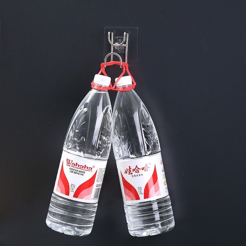Móc Dán Tường Treo Chậu, Thau , Thớt, Đồ dùng phòng tắm, Nhà bếp - Inox thép không gỉ keo dính siêu chắc