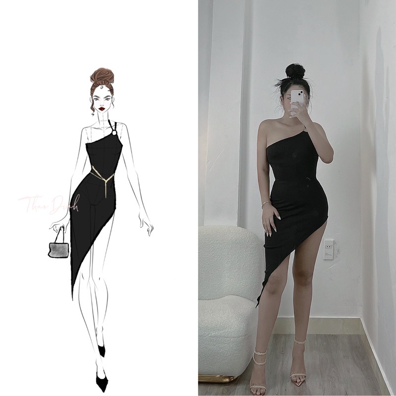 KHO SỈ BOHOME- Đầm thiết kế body khoen Bohome