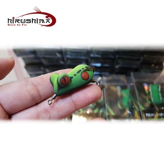 Mồi câu cá lóc Hirushima Tiny Frog