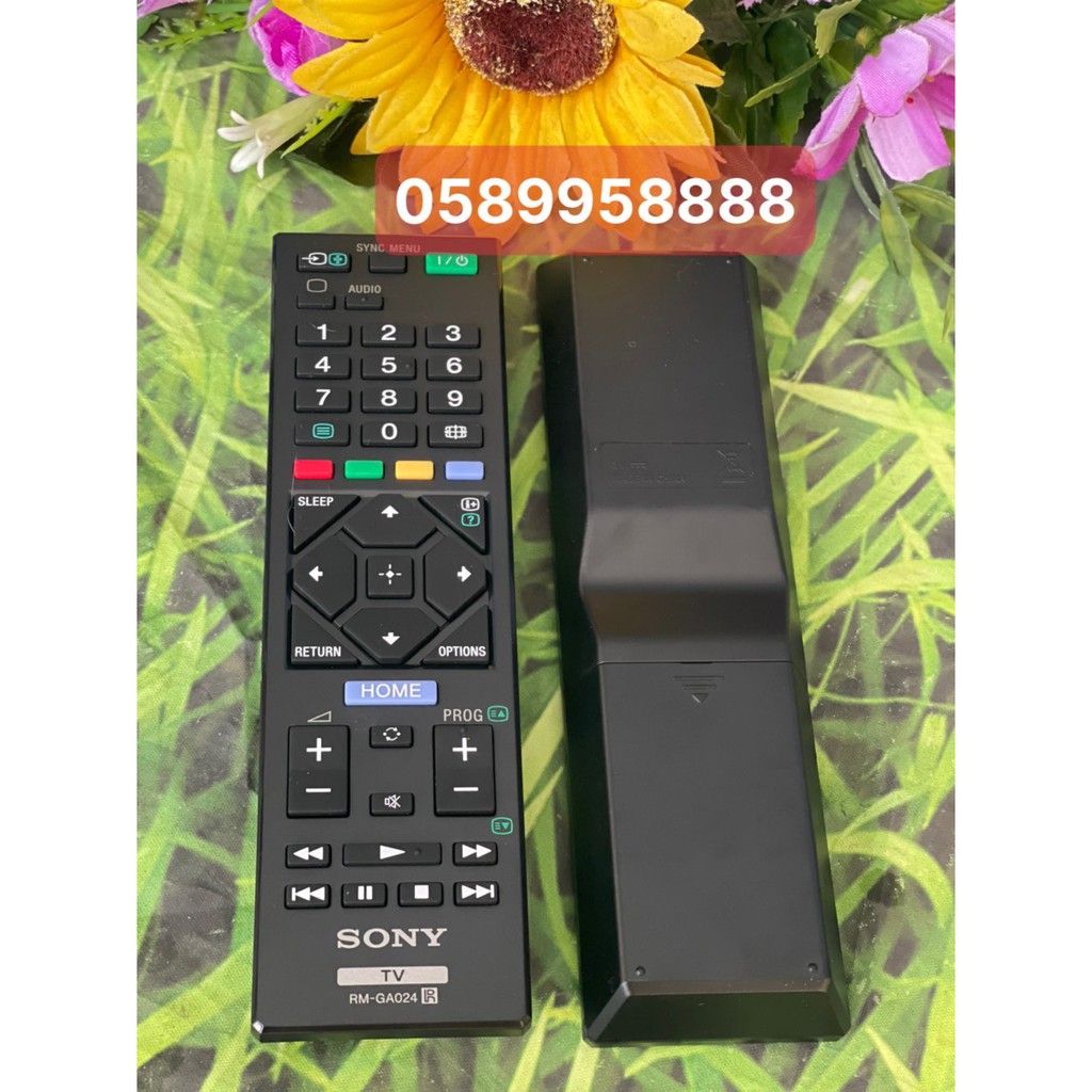 {Phân biệt hàng chính hãng 100%}  Remote điều khiển tivi Sony RM-GA024(Bảo hành 06 tháng)
