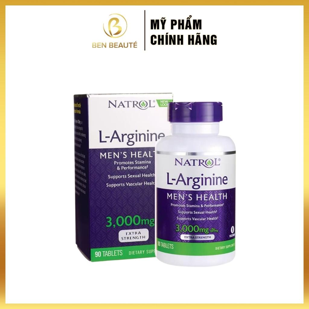 Viên Uống Natrol L-Arginine 3000mg 90 Viên