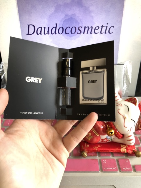 [ Vial nam ] Nước hoa Dolce & Gabbana The One For Men Grey D&G The One EDT Intense 1.5ml