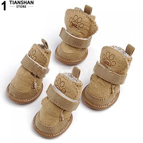 Set 2 đôi giày thiết kế chống trượt xinh xắn cho cún cưng