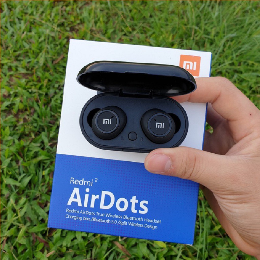 Tai Nghe Xiaomi Airdots Redmi 2 Nhét Tai Bluetooth TWS 5.0  Không Dây - Công Nghệ Chống Ồn