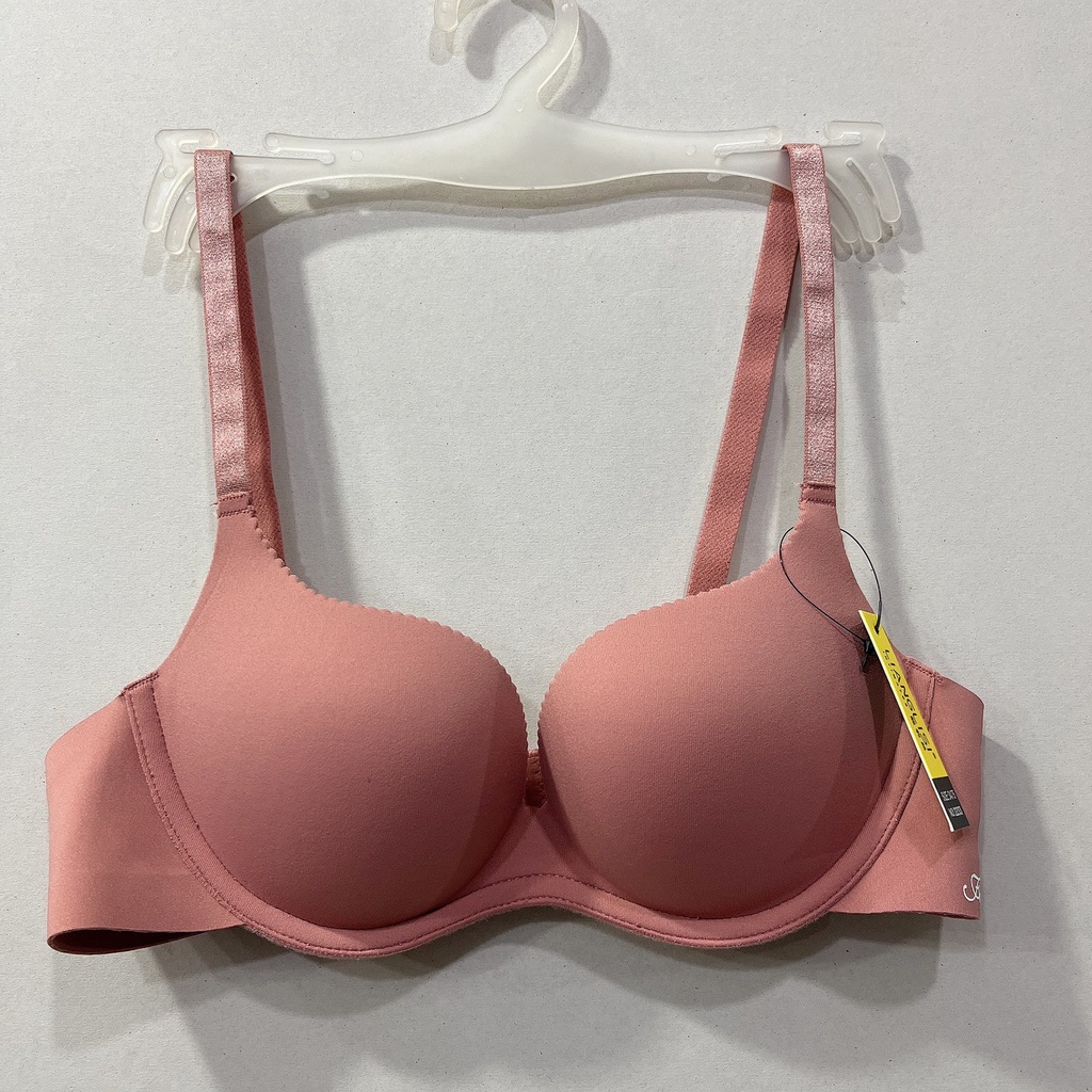 Áo ngực không gọng nữ nâng ngực chất liệu su thông hơi SD2233 mút vừa cúp xéo thoải mái mềm mịn size 34, 36, 38