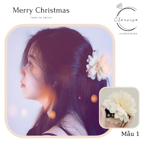 Kẹp Tóc Càng Cua Gắp Tóc Cỡ Lớn Nhiều Mẫu, Phong Cách Hàn Quốc