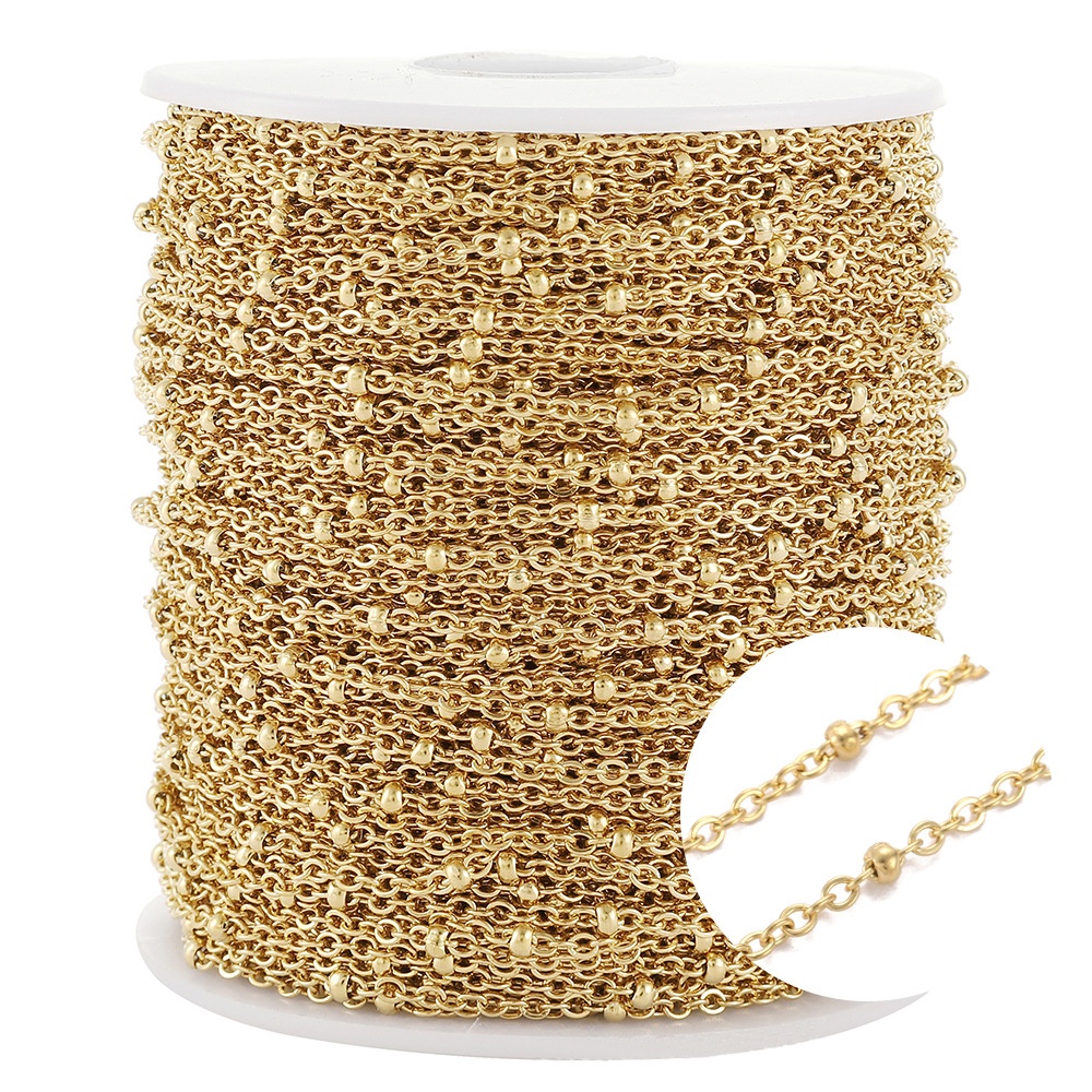 Dây Xích 5m Bằng Thép Không Gỉ Dùng Làm Trang Sức diy