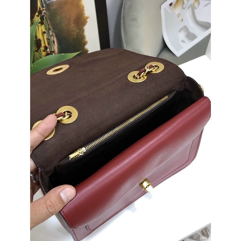 🎀  SẴN ❗TÚI COACH DA MADISON 5211 - 3 màu xanh rêu - đen - đỏ đô