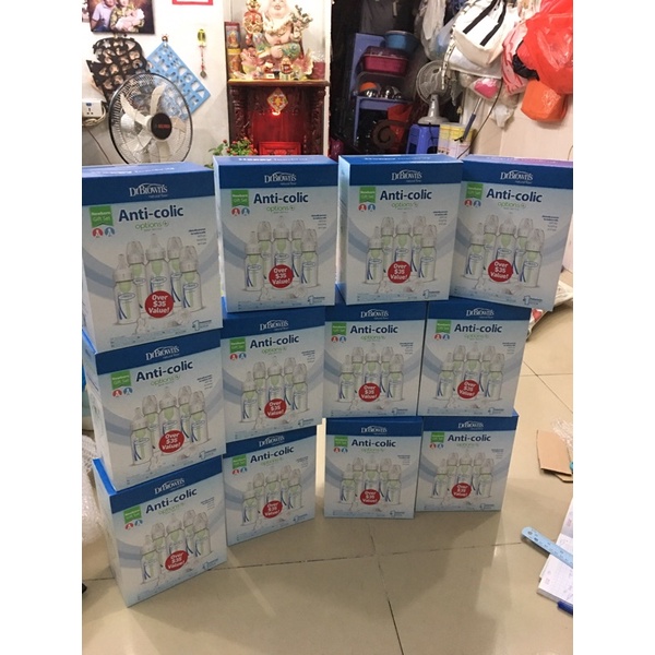 Bình sữa dr brown 120ml / 250ml