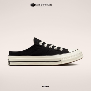 Giày chuck 70 mule slip black cổ thấp 172591c