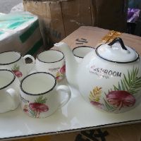 Bộ ấm chén có khay ( bát tràng)