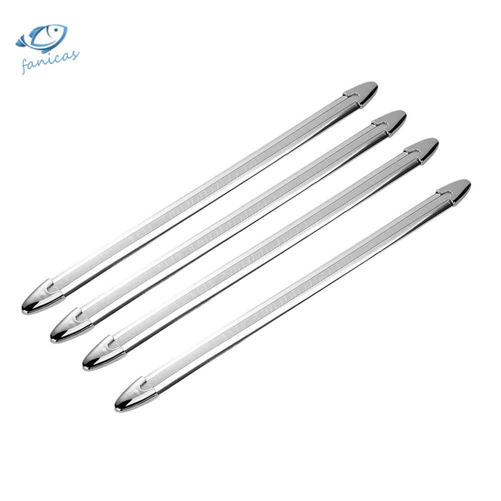 Set 4 Miếng Dán Bảo Vệ Góc Cản Trước Sau Bằng Nhựa Màu Trắng Chuyên Dụng Cho Xe Hơi
