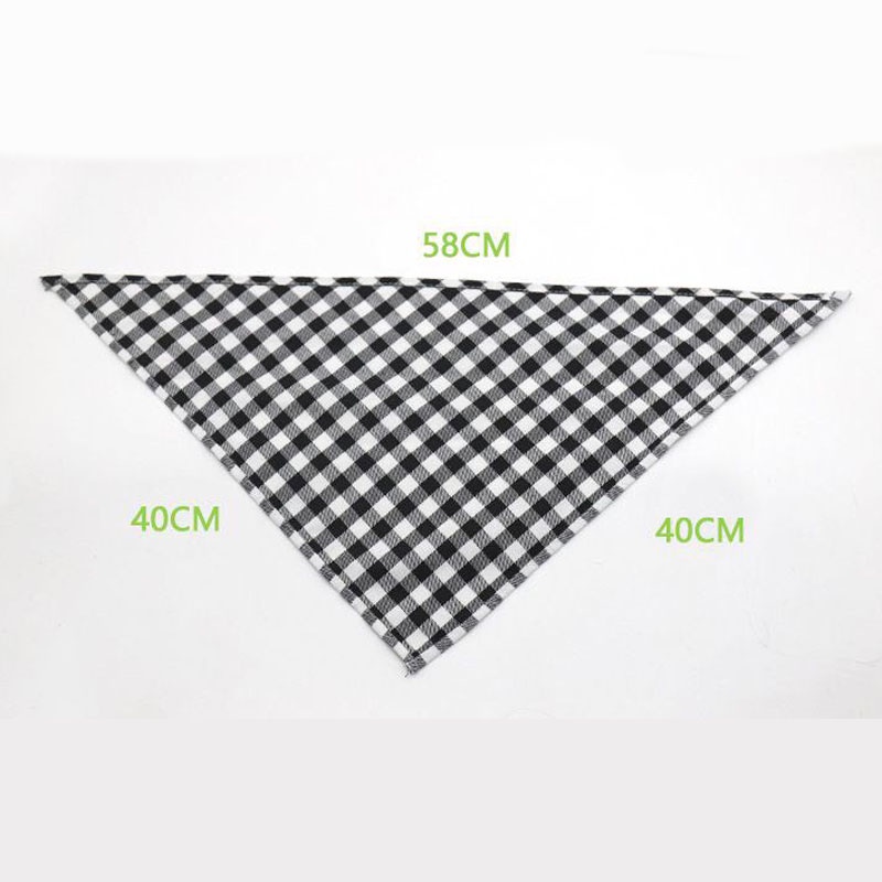 Khăn yếm tam giác Scotch vải flannel cotton thời trang cho bé LAKIDS