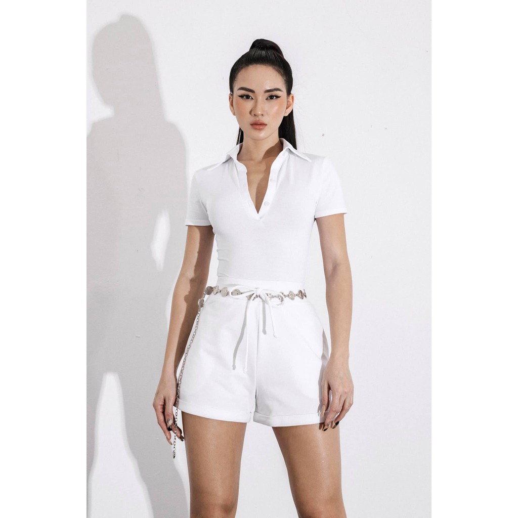 Áo Ngắn Tay Cổ Đức Busy Dáng Thường Thun Cotton Co Giãn Ôm Sát NT4T | BigBuy360 - bigbuy360.vn