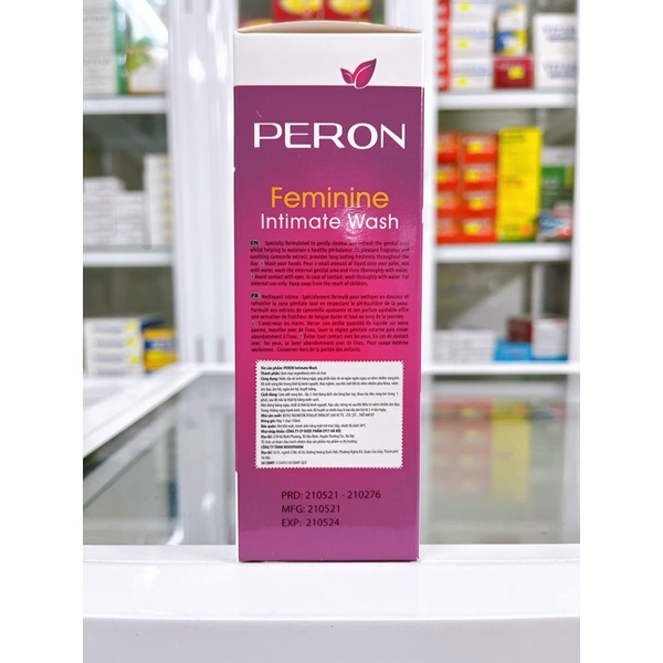 ✅[Chính hãng] Dung dịch vệ sinh phụ nữ PERON chai 150ml nhập khẩu từ Thổ Nhĩ kỳ