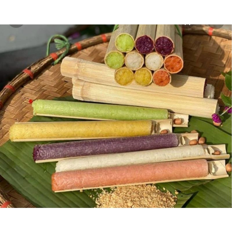 Cơm lam ống tre - đặc sản tây bắc