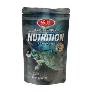 Túi tôm khô thức ăn cho rùa 250ml