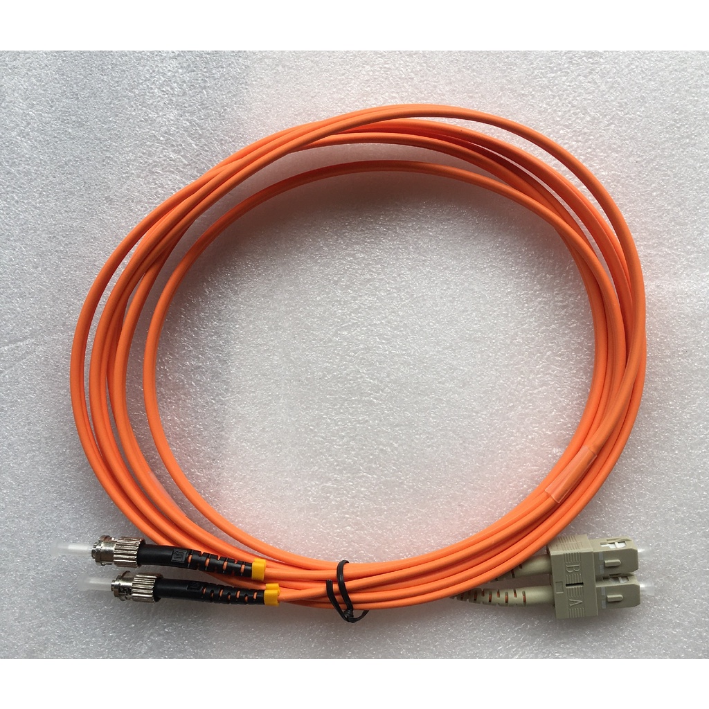 DÂY NHẢY QUANG SC/UPC-ST/UPC, ĐA MODE OM2 DUPLEX DÀI 3M