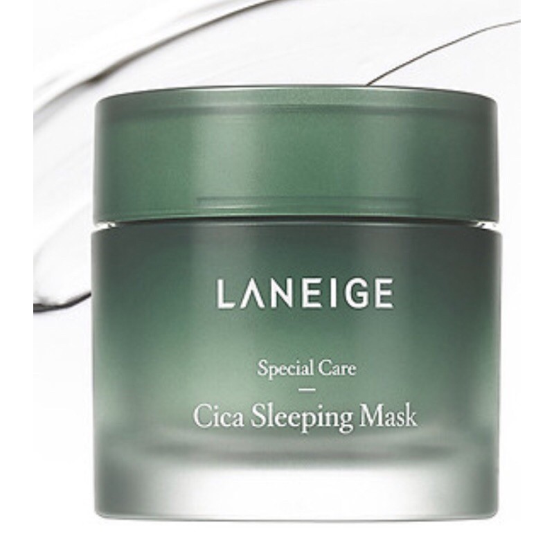 Mặt nạ ngủ dưỡng ẩm sâu Laneige Special Care Cica Sleeping Mask 60ml